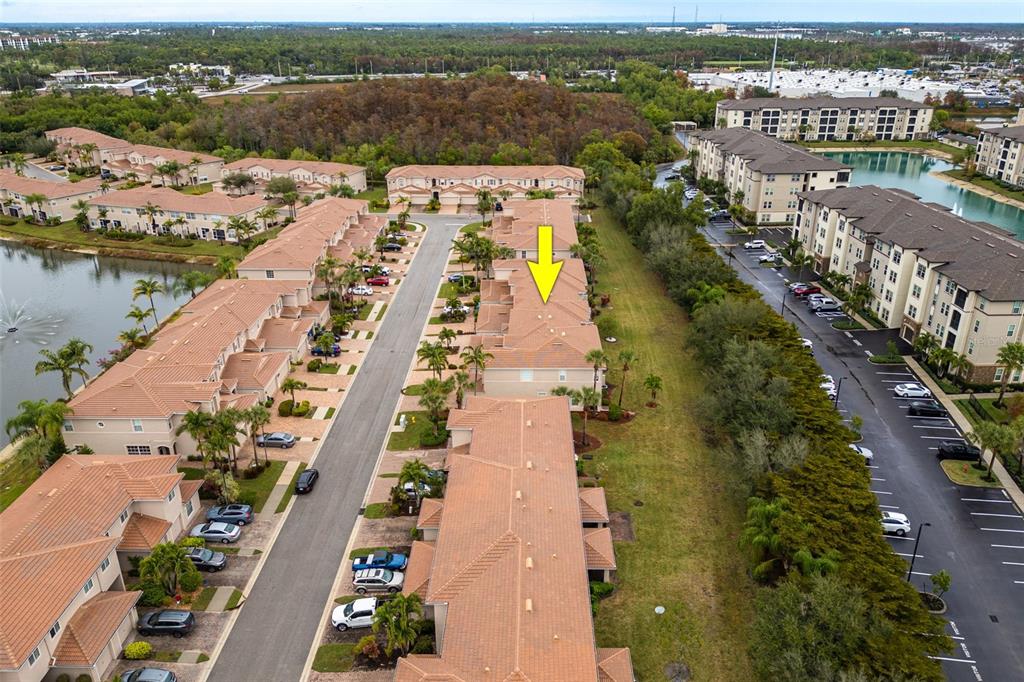 3956 Cherrybrook Loop Fort Myers, FL 33966 - Photo 35 of 44 an aerial view of city and lake view
