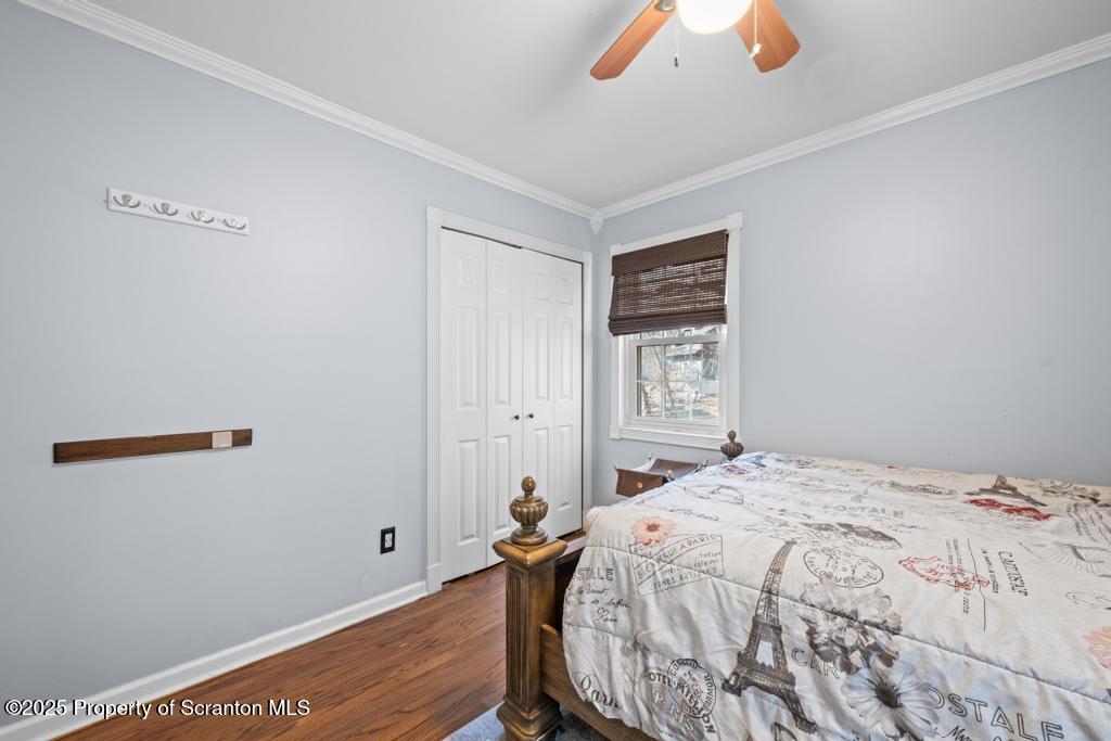 3110 Cherry Ridge Road Bushkill, PA 18324 - Photo 35 of 61 a bedroom with a bed and a window