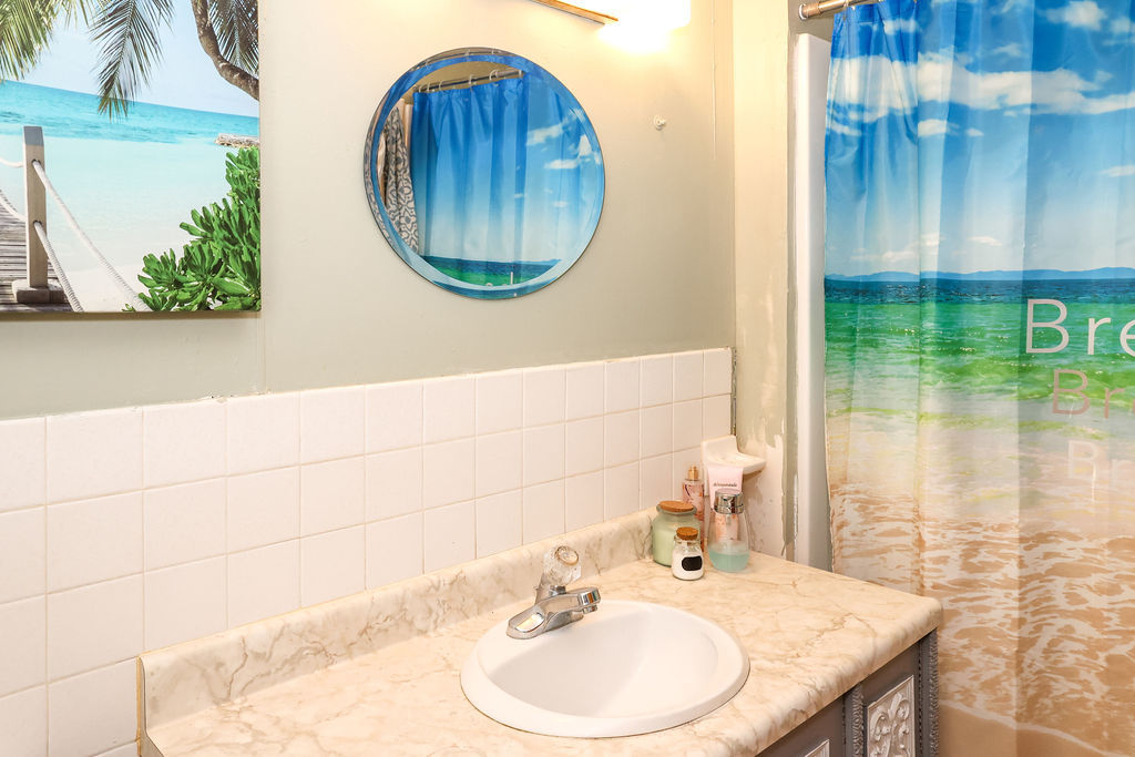 415 East Elm Street Chatsworth, IL 60921 - Photo 16 of 38 a bathroom with a sink and a mirror