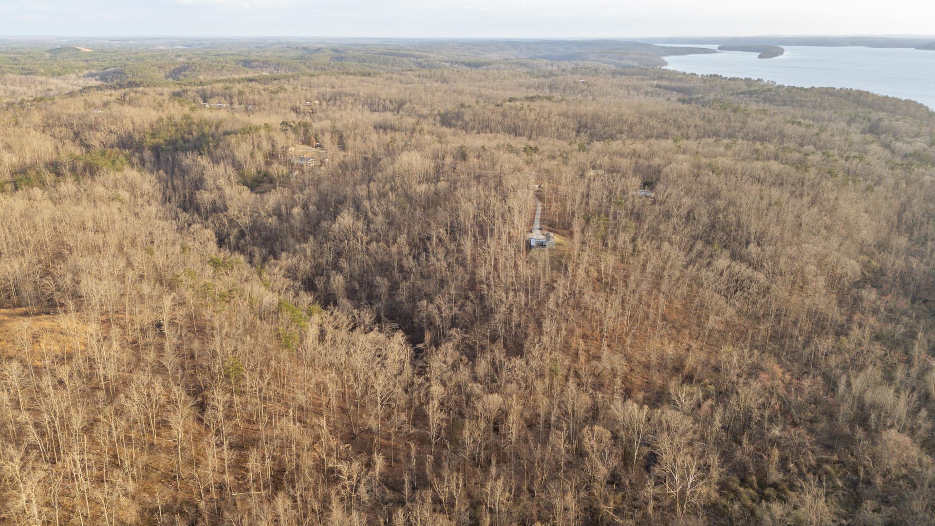 125 Elam Way Savannah, TN 38372 - Photo 35 of 36 Bird's eye view of a large body of water and a heavily wooded area