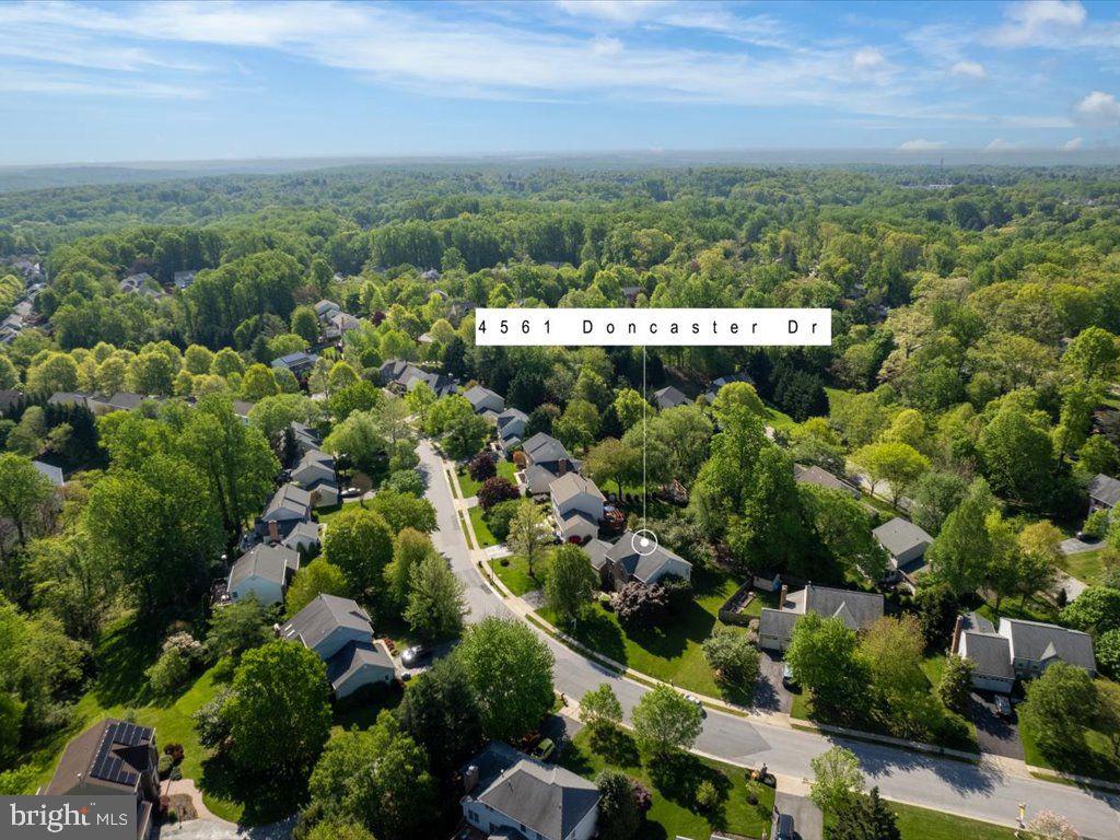 4561 Doncaster Drive Ellicott City, MD 21043 - Photo 4 of 30 Aerial View