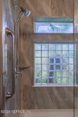 a view of a door and an outdoor space