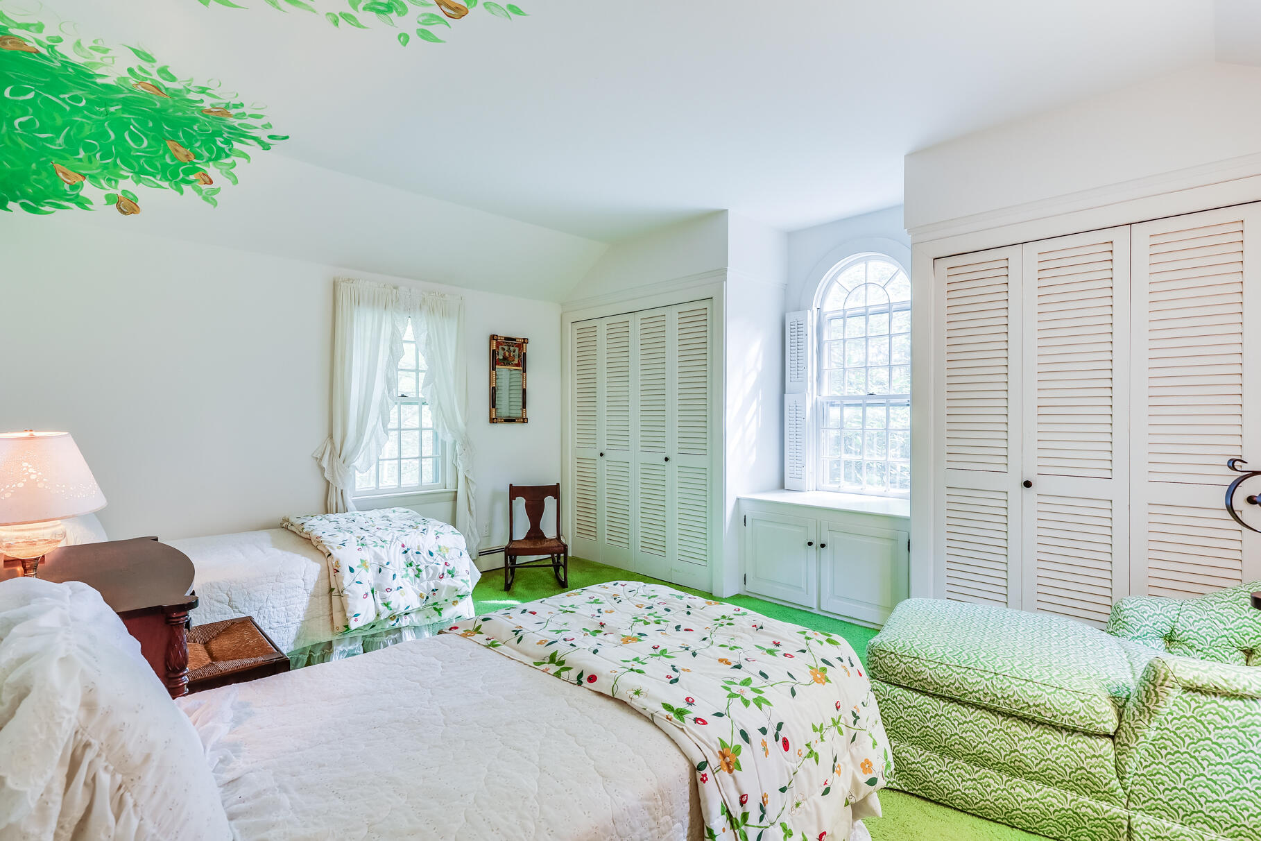 72 Hathaway Road Osterville, MA 02655 - Photo 23 of 40 a bedroom with two beds and a large window
