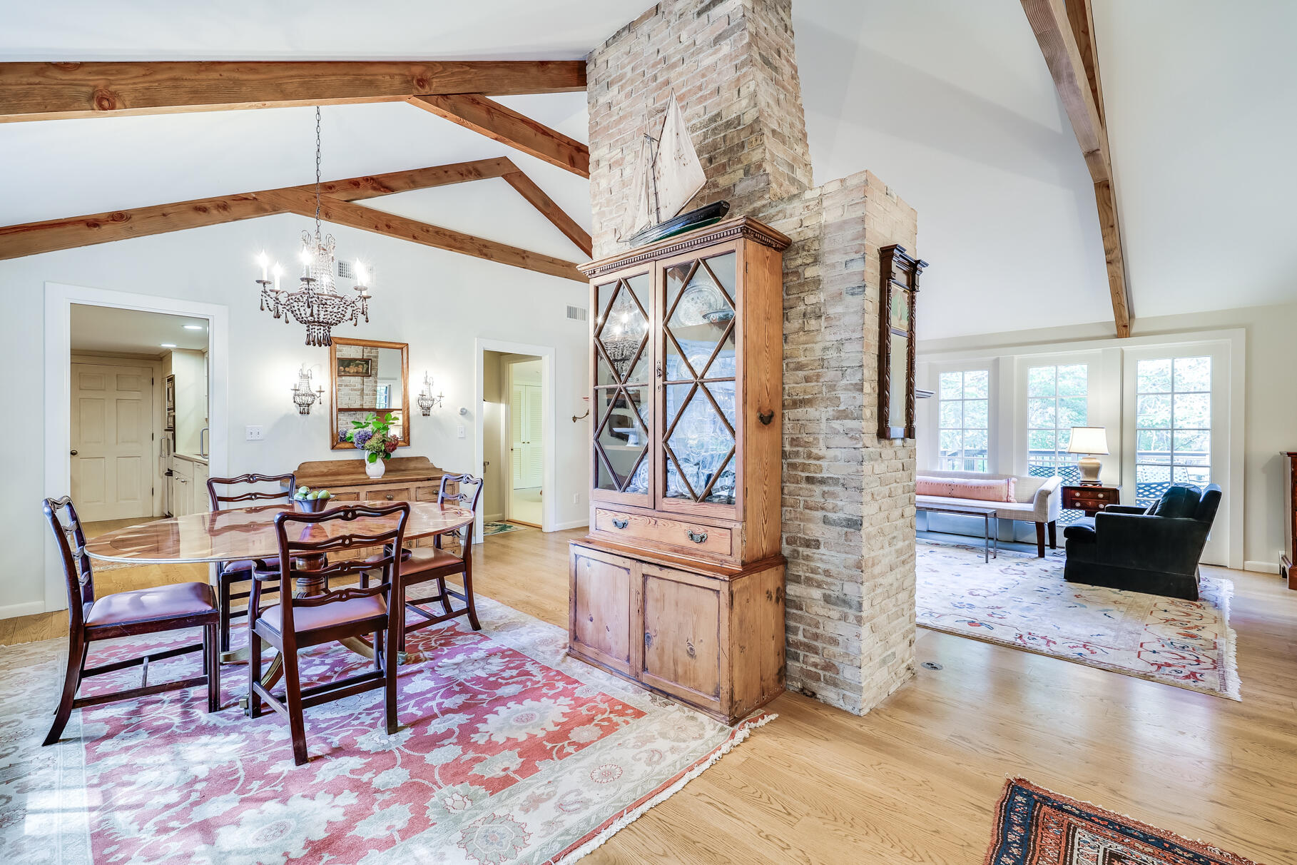 72 Hathaway Road Osterville, MA 02655 - Photo 5 of 40 a dining room with wooden floor and furniture