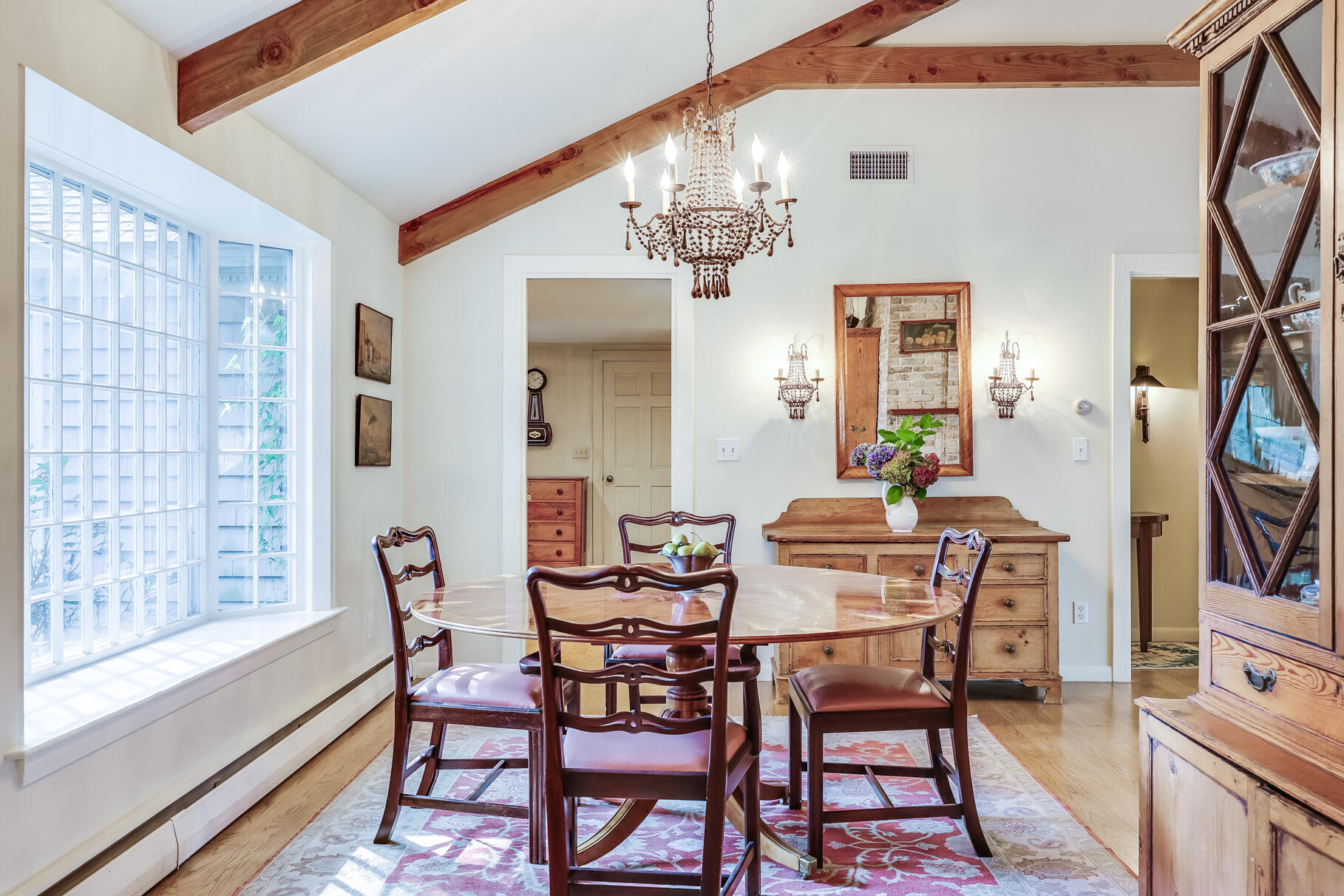 72 Hathaway Road Osterville, MA 02655 - Photo 10 of 40 a view of a dining room with furniture and window