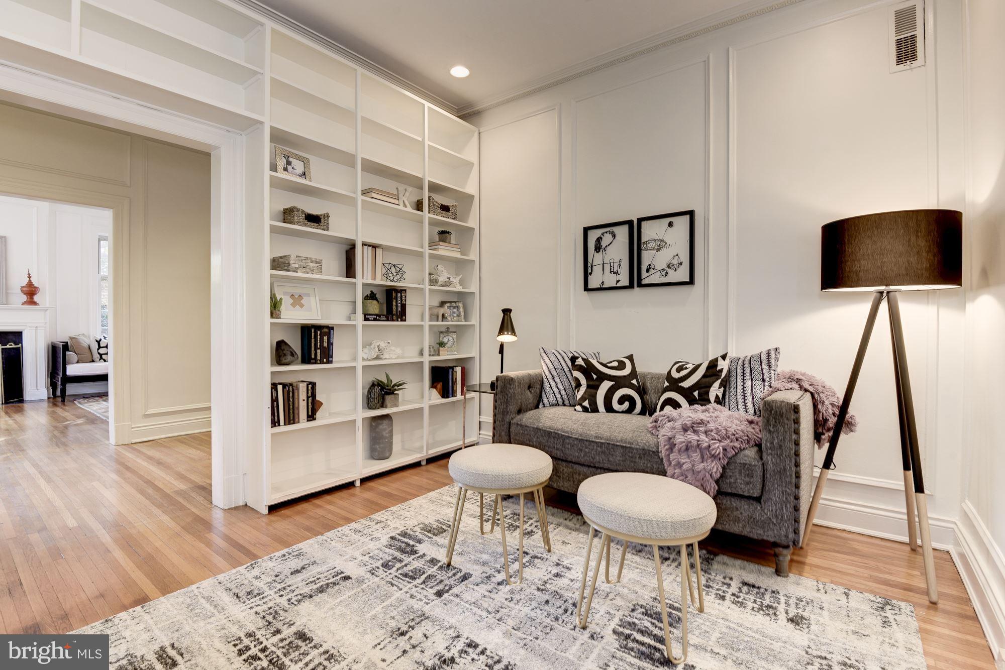 3230 Woodley Road Northwest Washington, DC 20008 - Photo 16 of 55 Library with built-ins