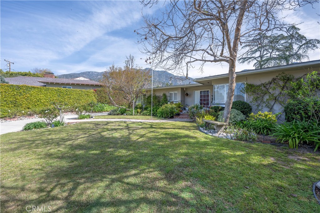 1865 Midwick Drive Altadena, CA 91001 - Photo 2 of 30 a view of a house with a yard