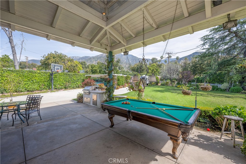 1865 Midwick Drive Altadena, CA 91001 - Photo 25 of 30 a backyard of a house with outdoor seating