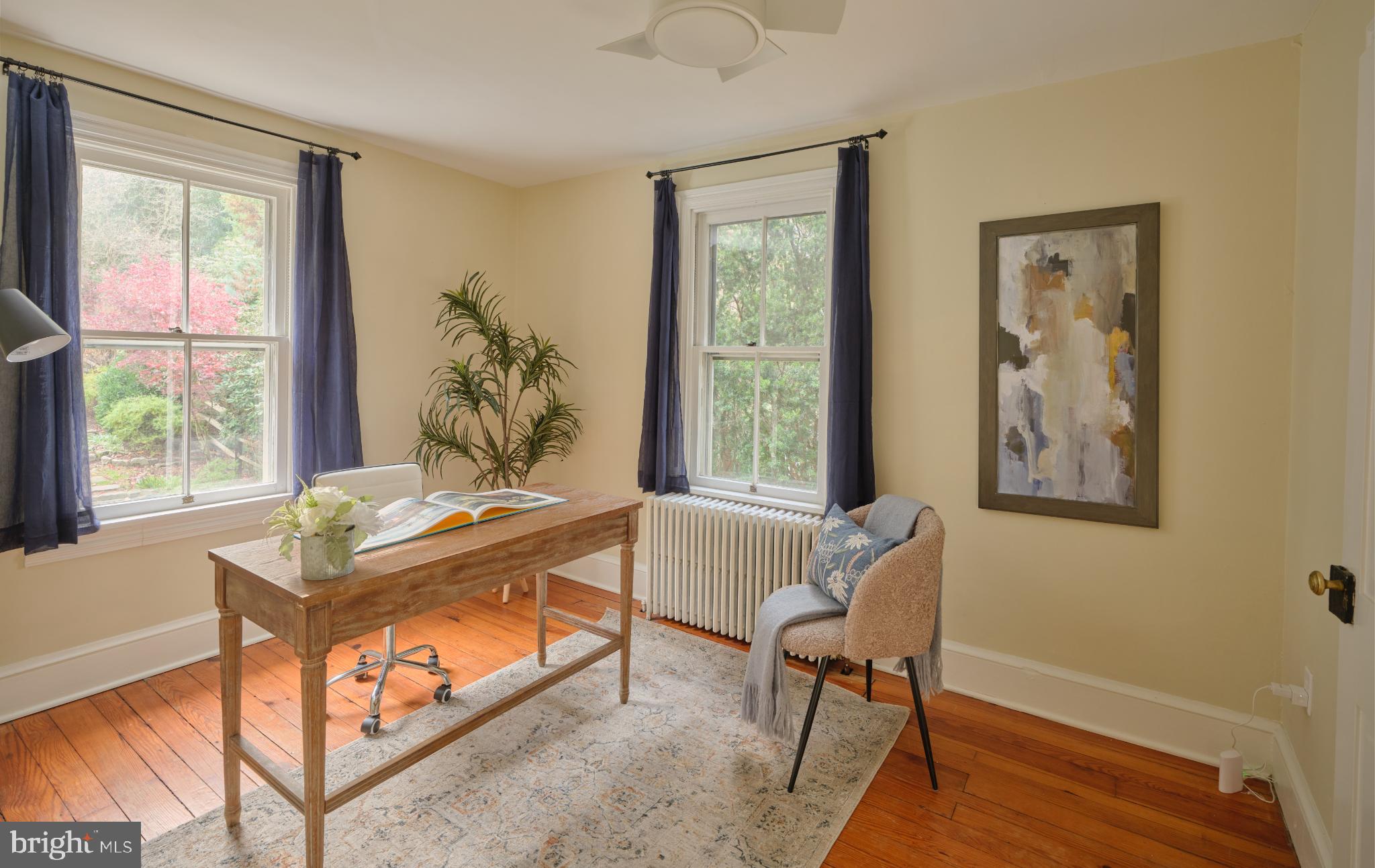 3697 River Road Lumberville, PA 18933 - Photo 15 of 26 Bright and inviting home office retreat.