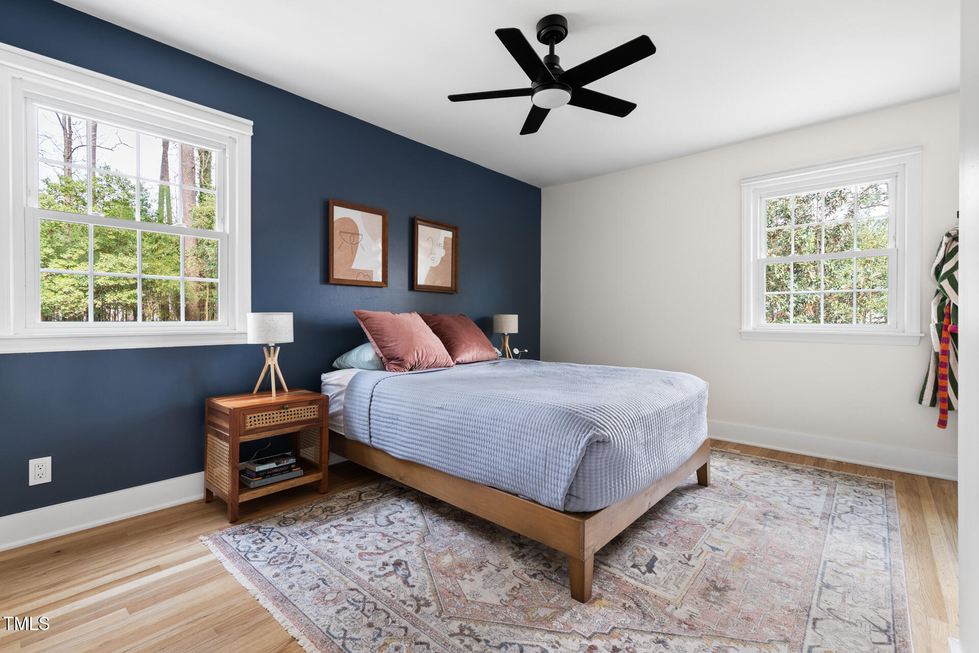 3520 Winding Way Durham, NC 27707 - Photo 20 of 26 a bedroom with a bed and a window