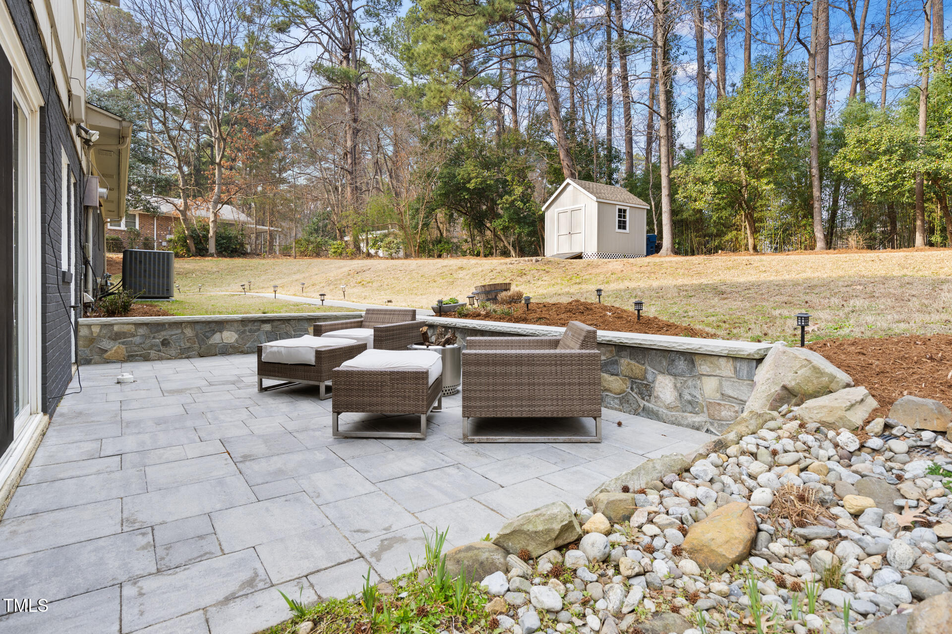 3520 Winding Way Durham, NC 27707 - Photo 22 of 26 a swimming pool with outdoor seating and yard
