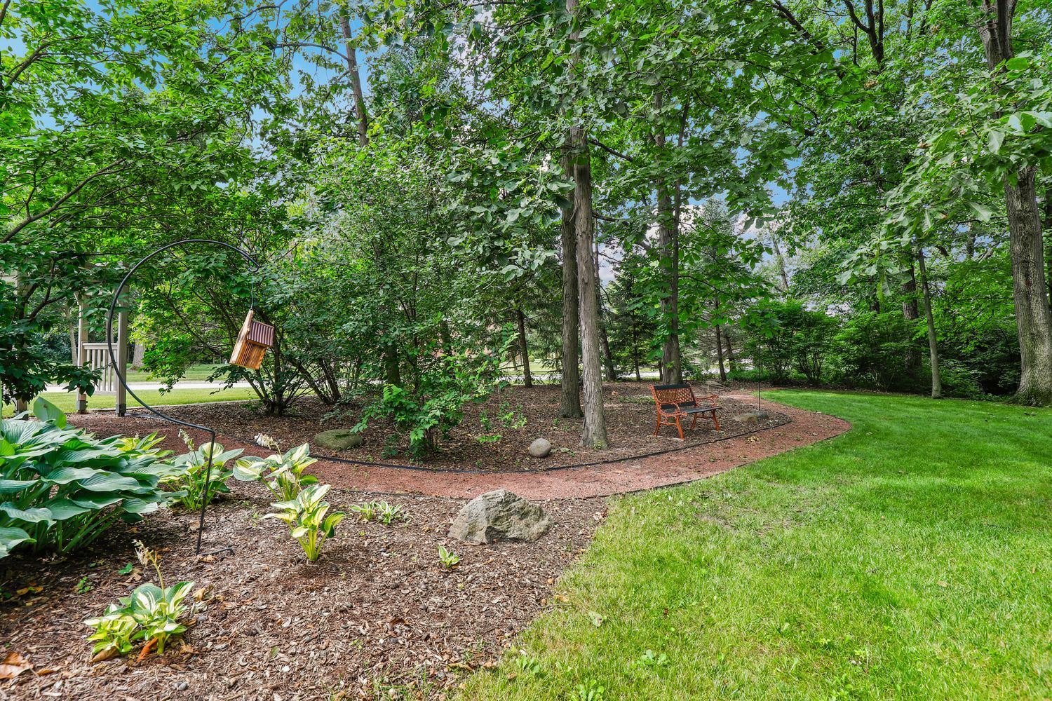 3048 Brampton Lane Dyer, IN 46311 - Photo 41 of 46 a view of a park with large trees