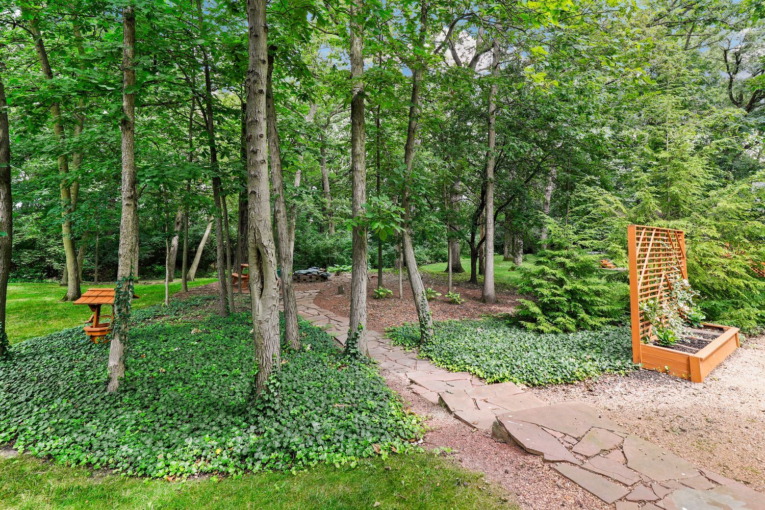3048 Brampton Lane Dyer, IN 46311 - Photo 42 of 46 a view of a park with large trees