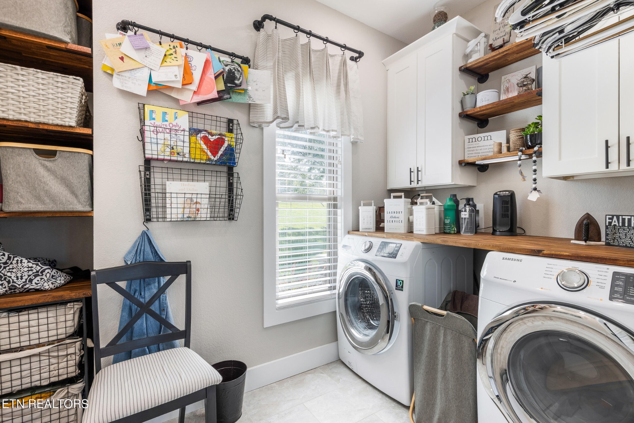 1866 Holston River Drive Rutledge, TN 37861 - Photo 19 of 54 a view of kitchen and utility room with washer and dryer