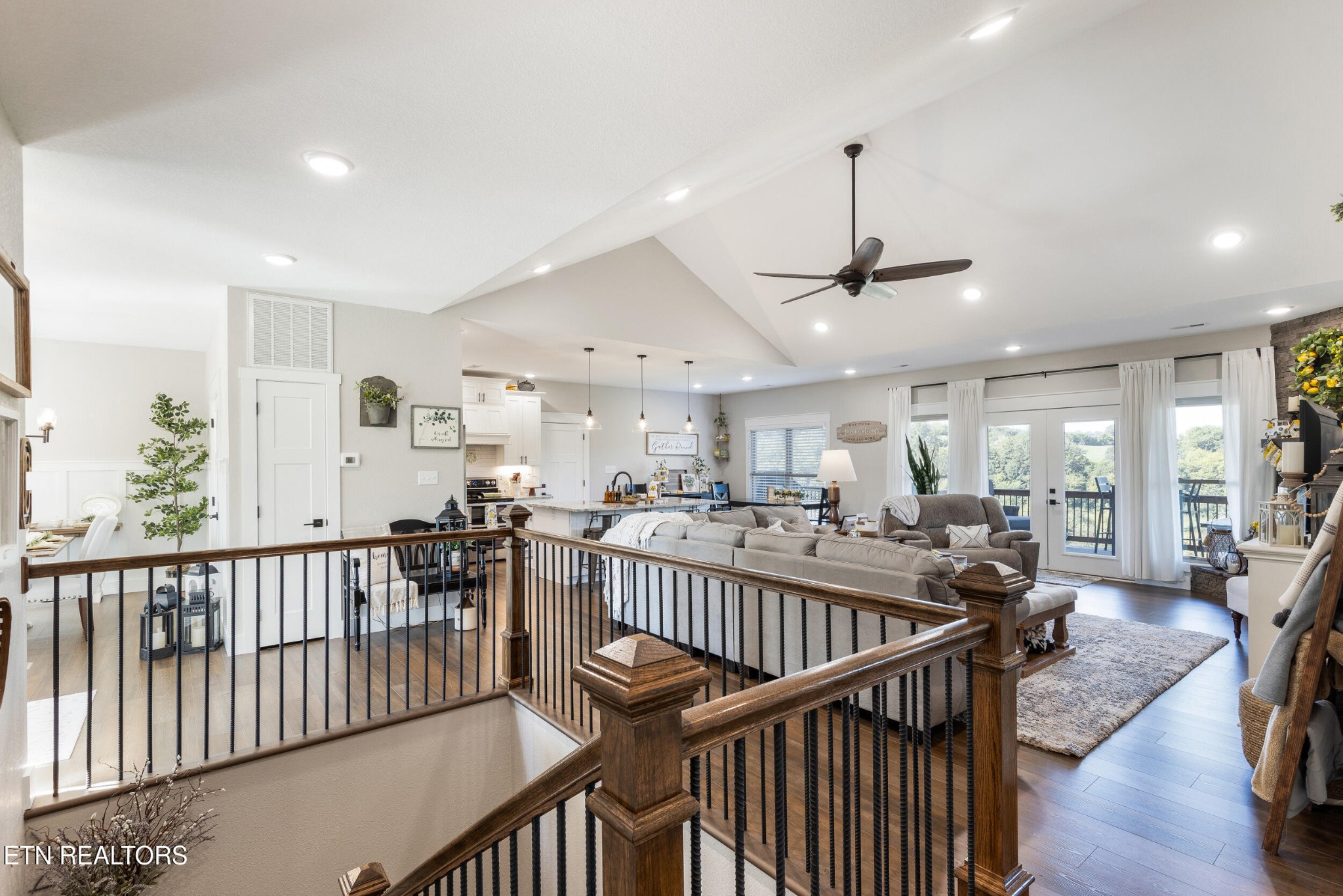 1866 Holston River Drive Rutledge, TN 37861 - Photo 10 of 54 a view of interior of house and dining room with wooden floor