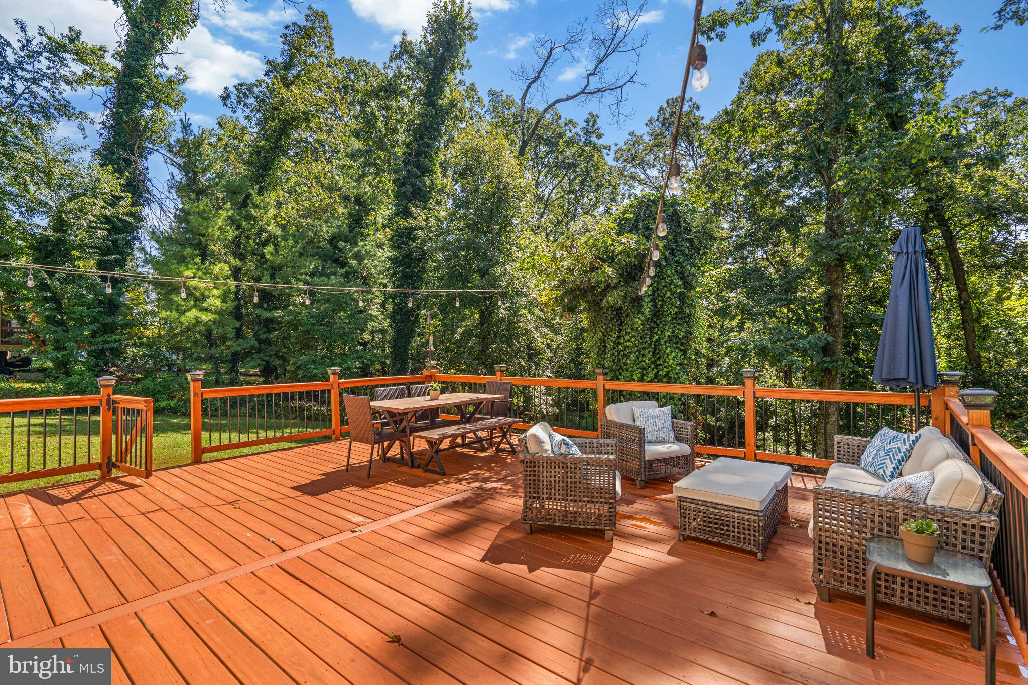 2909 Timber Ridge Drive Mount Airy, MD 21771 - Photo 38 of 44 Amazing Deck Space Overlooking Backyard