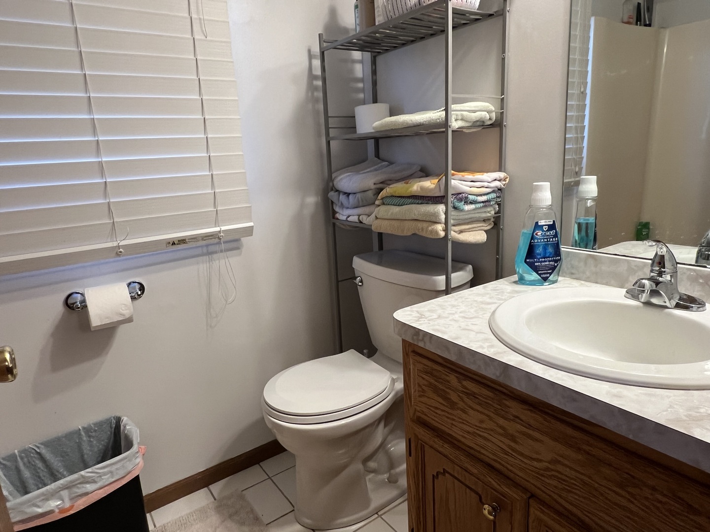 810 Peale Street Joliet, IL 60433 - Photo 11 of 17 a bathroom with a sink a toilet and shower