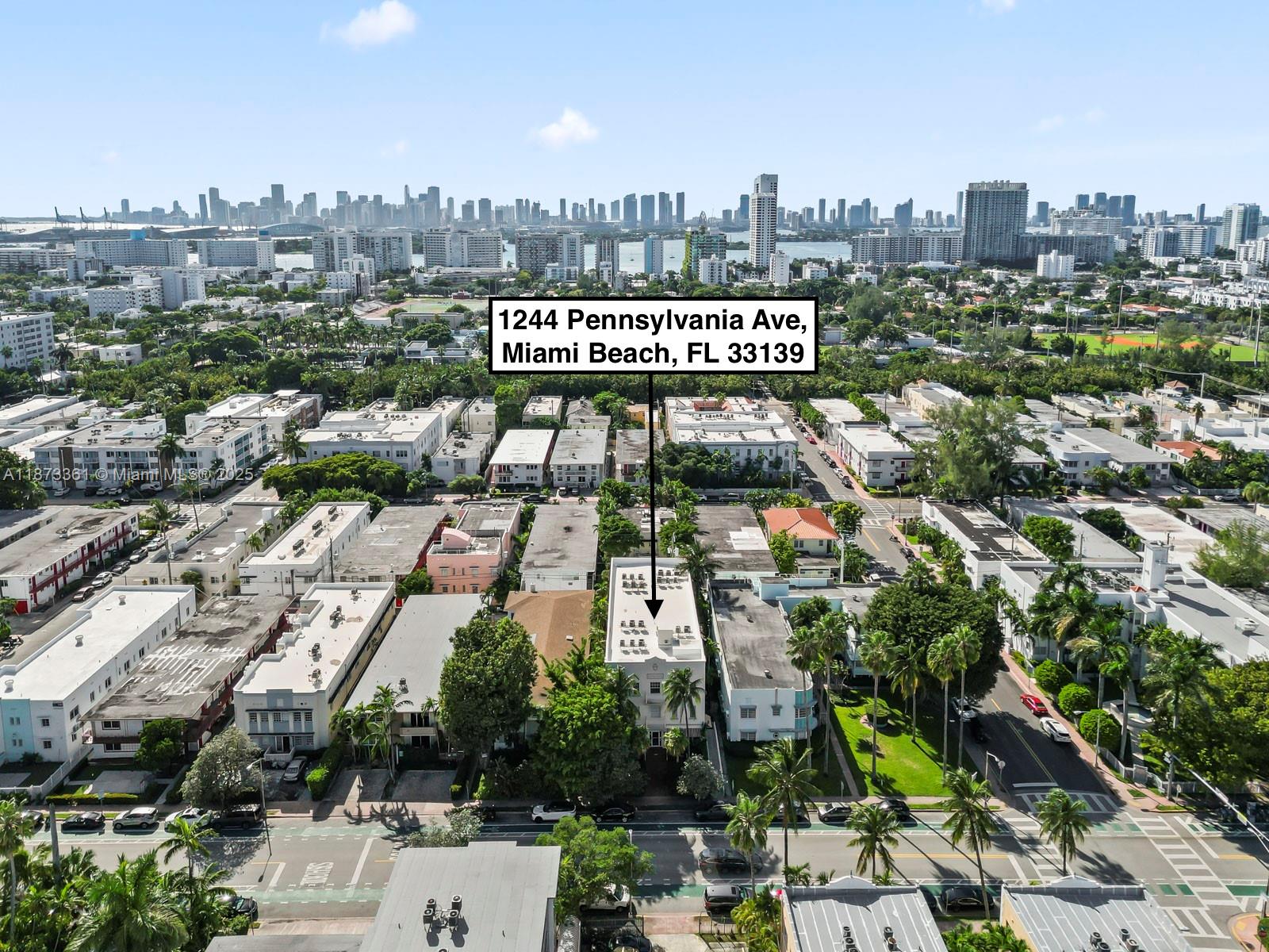 1244 Pennsylvania Avenue, Unit 302 Miami Beach, FL 33139 - Photo 2 of 13 a view of a city