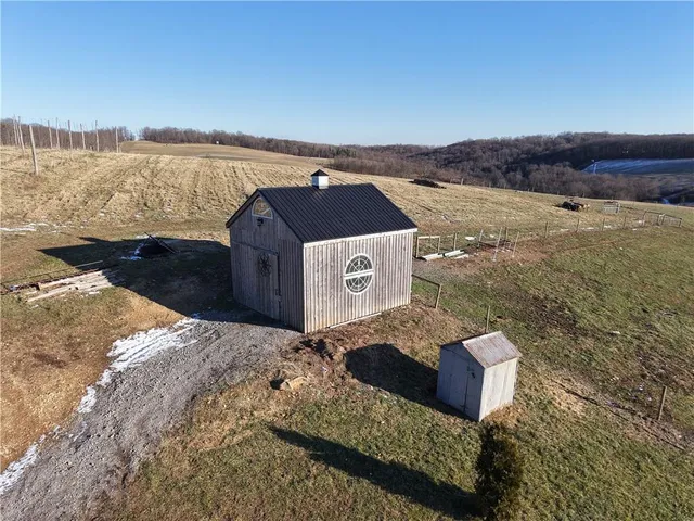 a view of a terrace with a lake