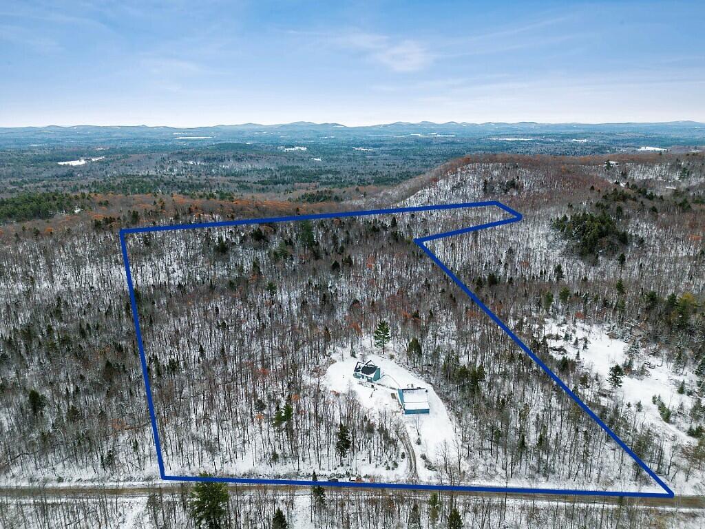 120 Frye Mountain Road Knox, ME 04986 - Photo 34 of 34 Superimposed tax map not a survey
