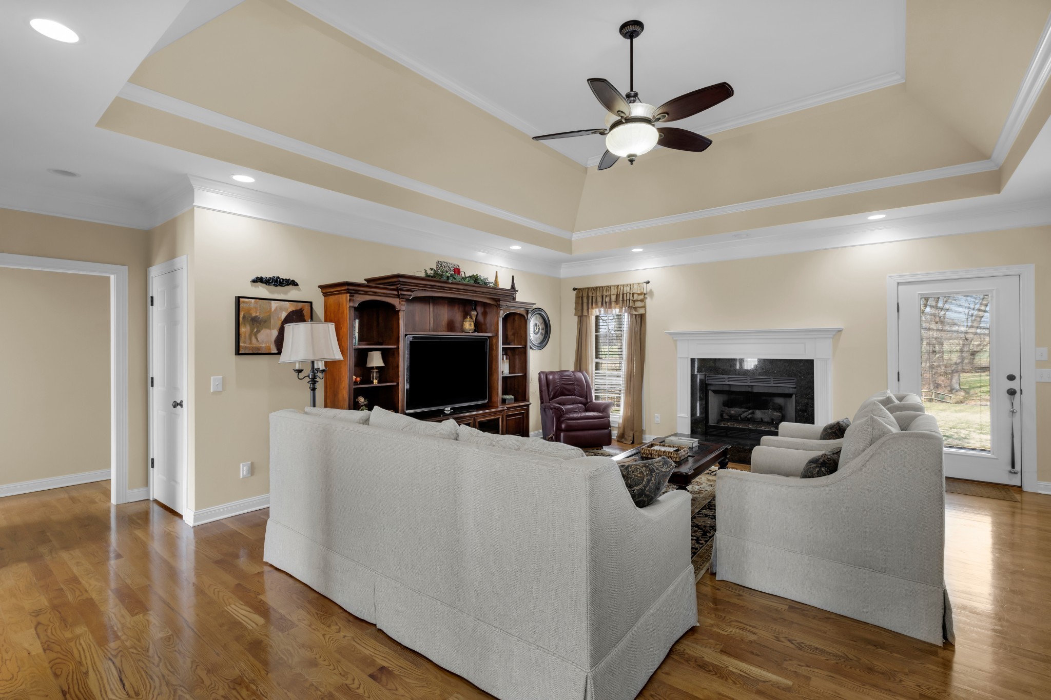 5144 Drake Road Cedar Hill, TN 37032 - Photo 16 of 80 a living room with furniture and a flat screen tv