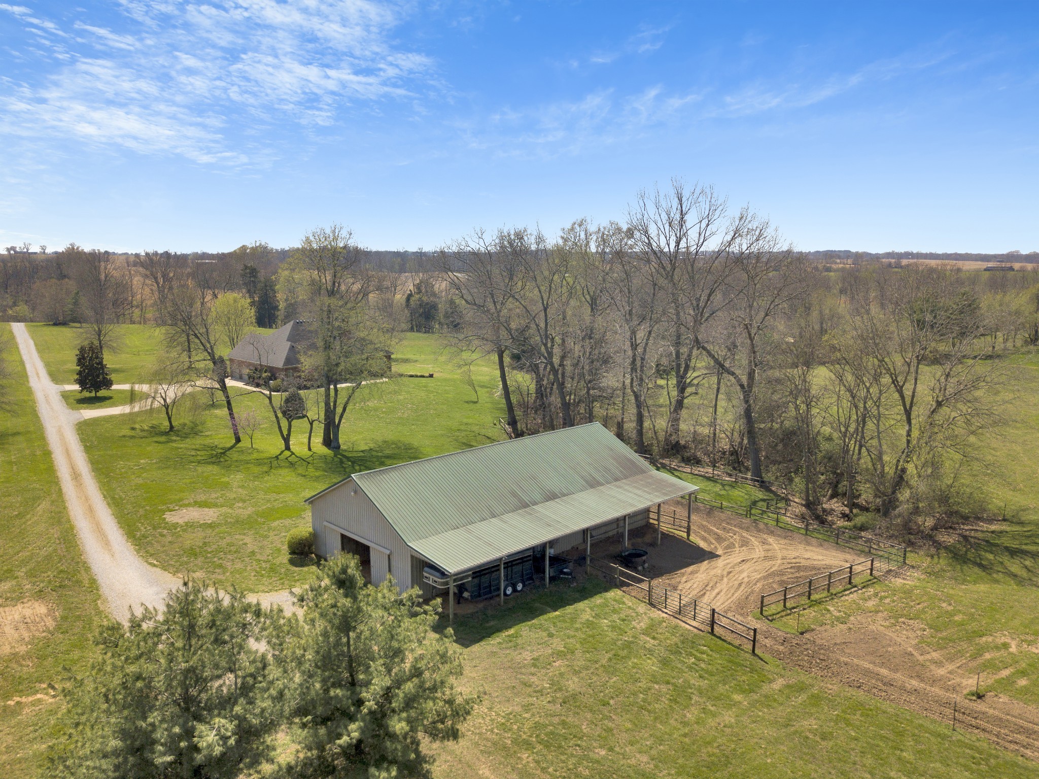 5144 Drake Road Cedar Hill, TN 37032 - Photo 28 of 80 a view of a town with mountains in the background