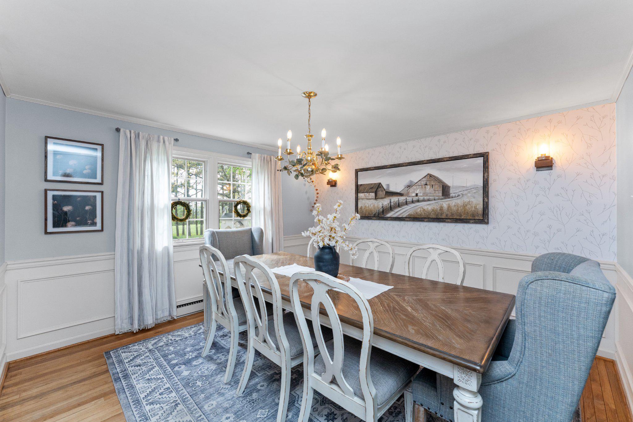 155 Miller Road Barto, PA 19504 - Photo 18 of 39 Elegant Dining Space with Wood Trim