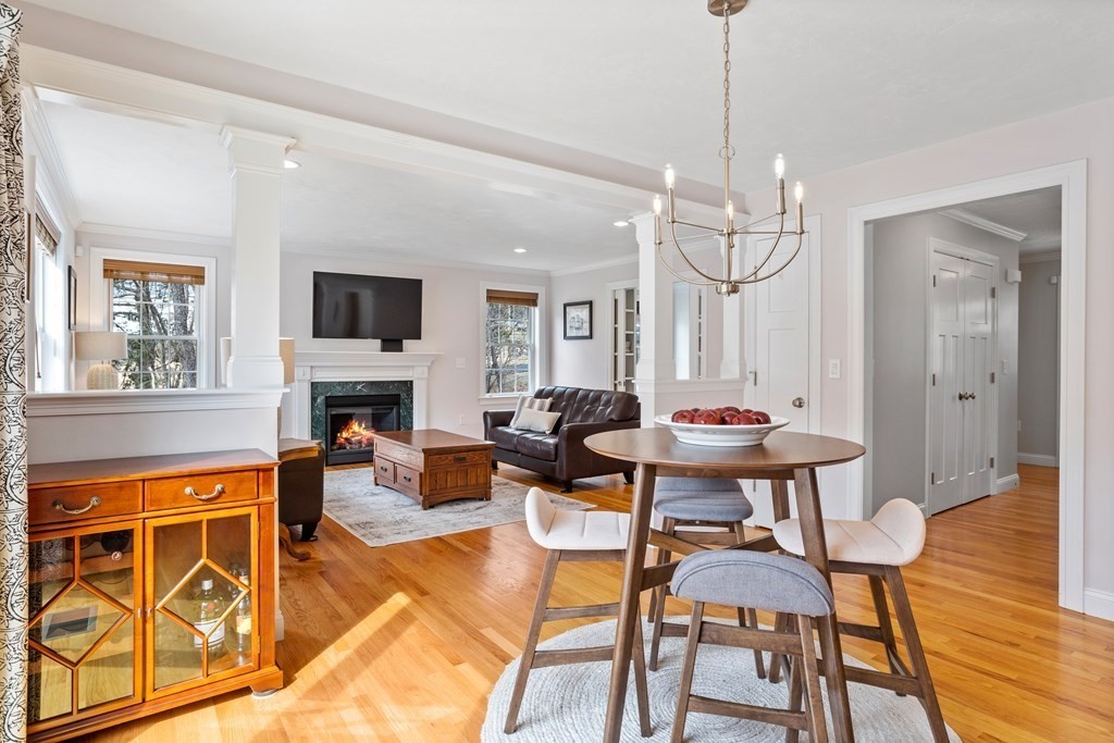 32 Harvard Road Bolton, MA 01740 - Photo 11 of 35 a view of a livingroom and dining room