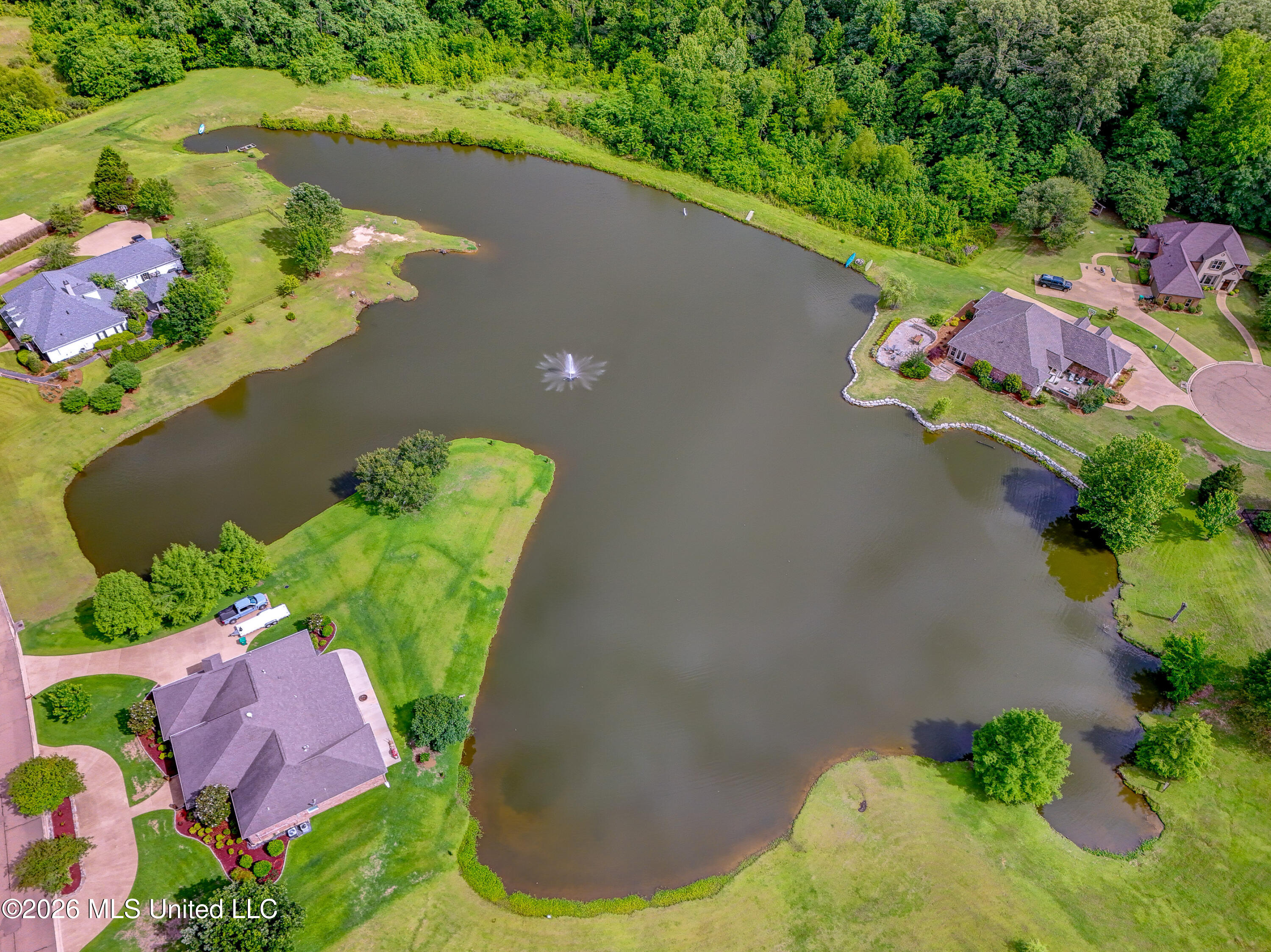 219 Madison Ridge Road Vicksburg, MS 39180 - Photo 28 of 29 Aerial Lake View