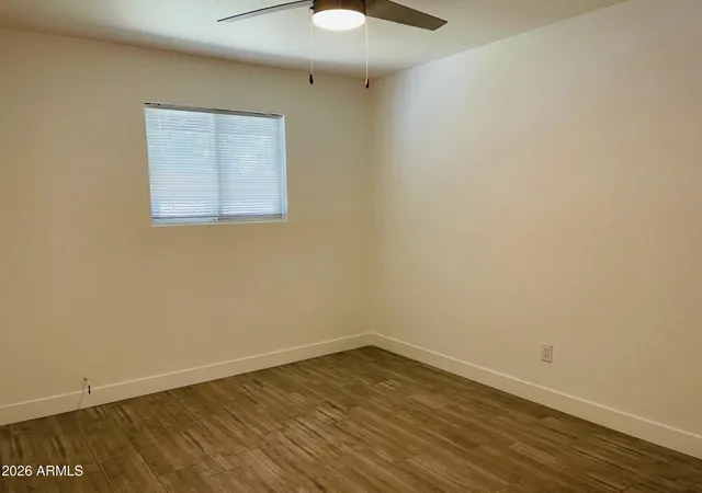 wooden floor in an empty room