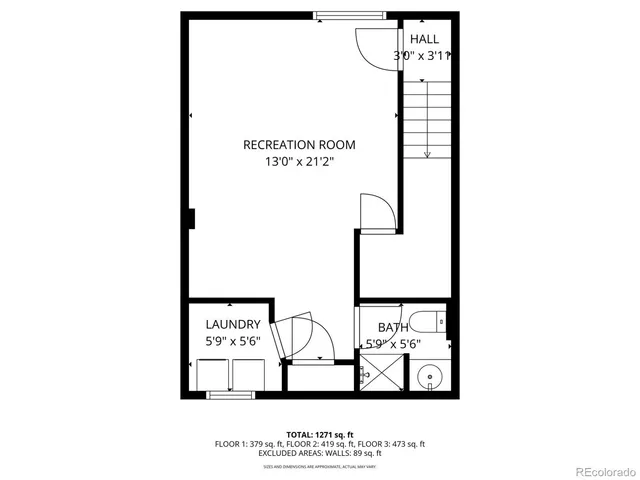 a picture of a wall with a rug