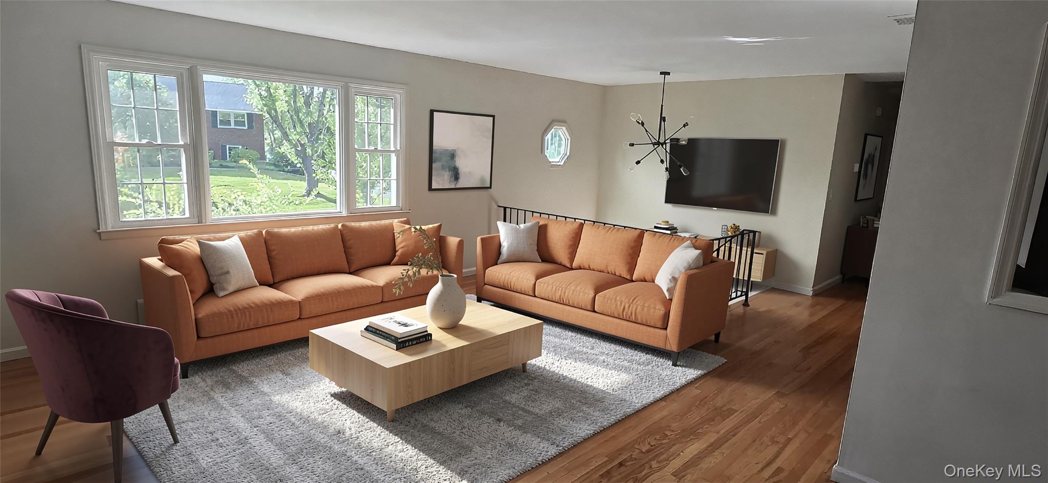 35 Trenton Road Fishkill, NY 12524 - Photo 3 of 41 Virtually staged photo of the living room