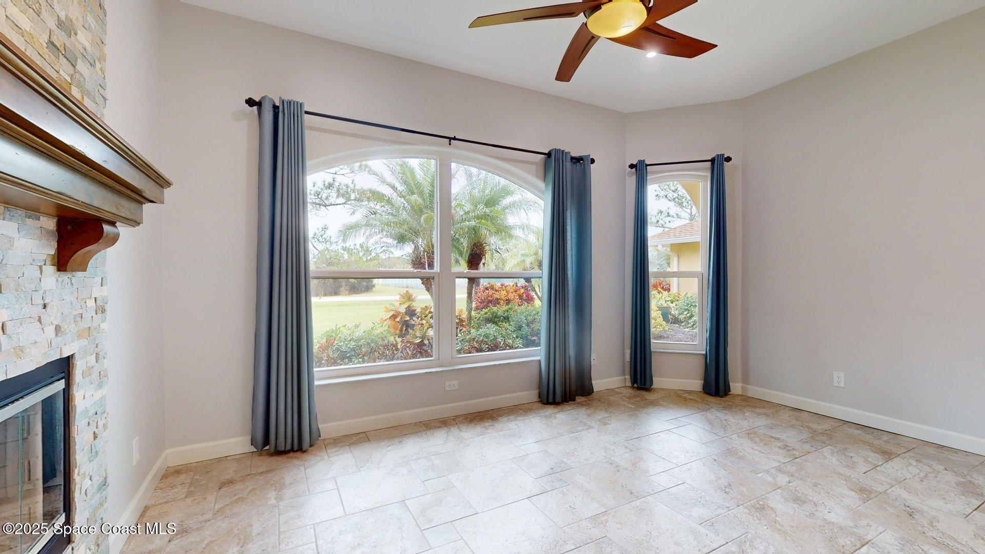 4580 Hunters Run Circle Grant, FL 32949 - Photo 39 of 55 a view of an empty room with a window