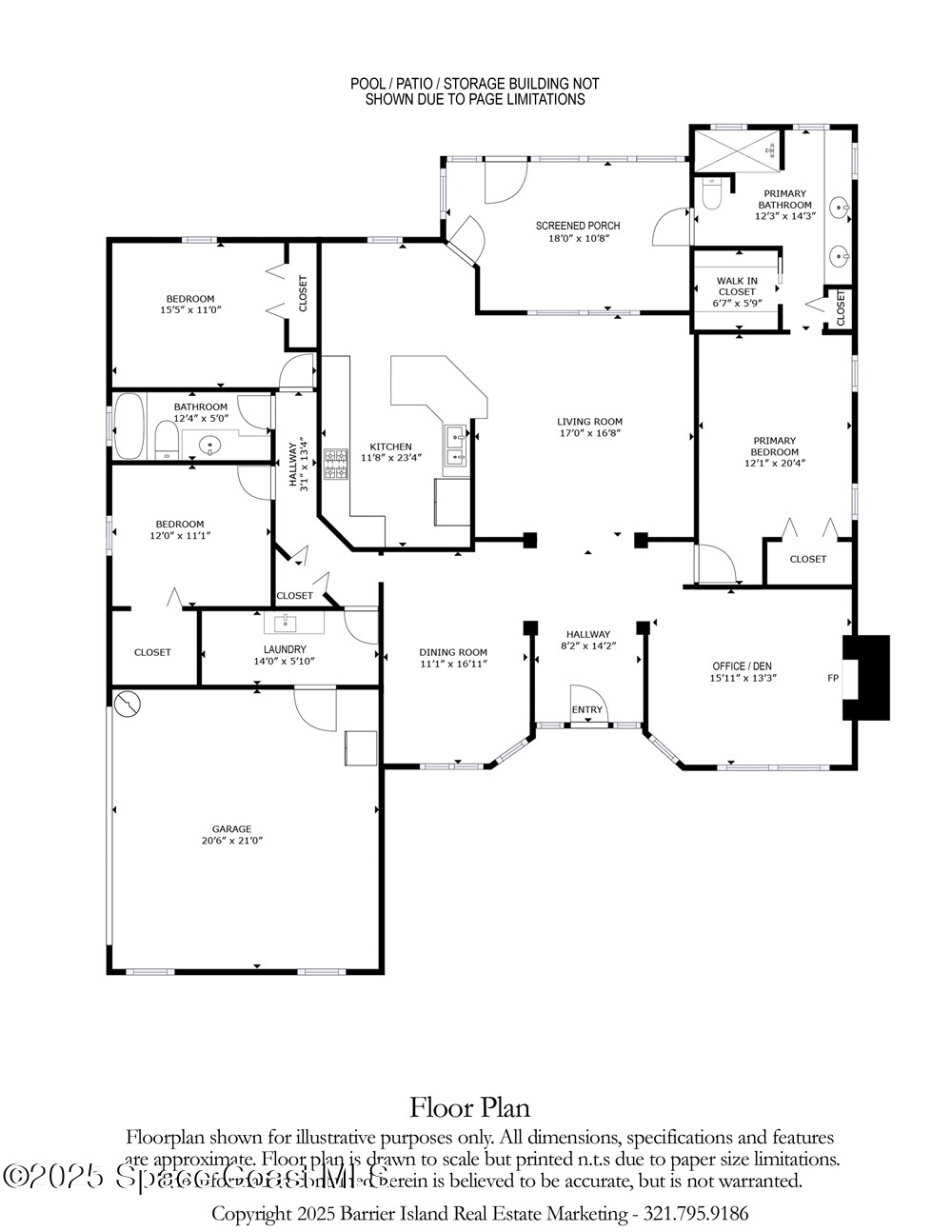 4580 Hunters Run Circle Grant, FL 32949 - Photo 55 of 55 a picture of a room with a white bed