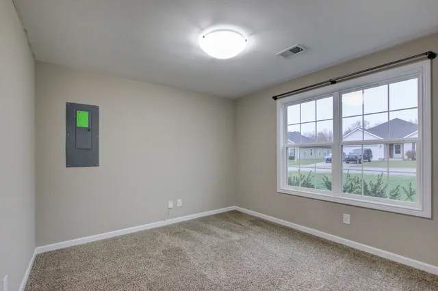 a bathroom with a tub