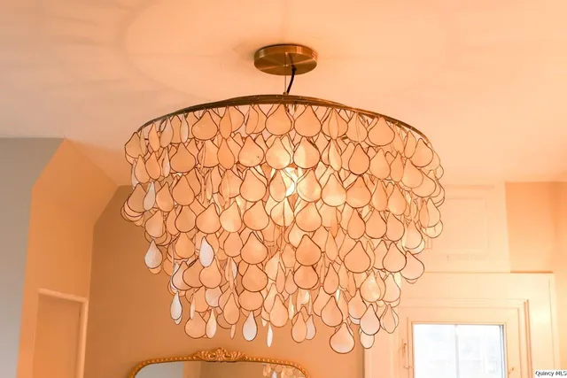 a close up of a wall