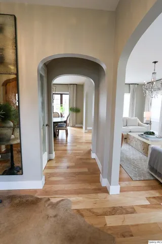 a view interior of the house and livingroom view