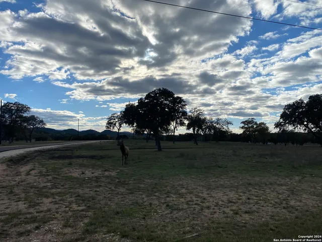 a view of outdoor space with mountain view