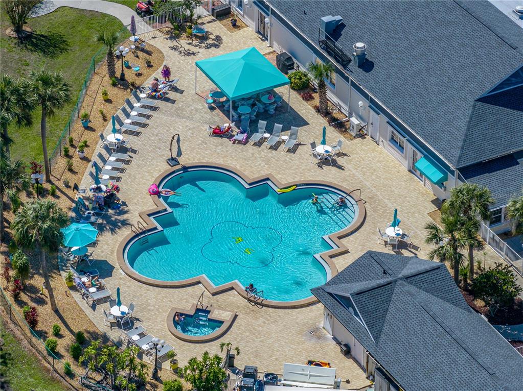 253 Ramsgate Way Haines City, FL 33844 - Photo 21 of 21 an aerial view of a house a yard and outdoor seating
