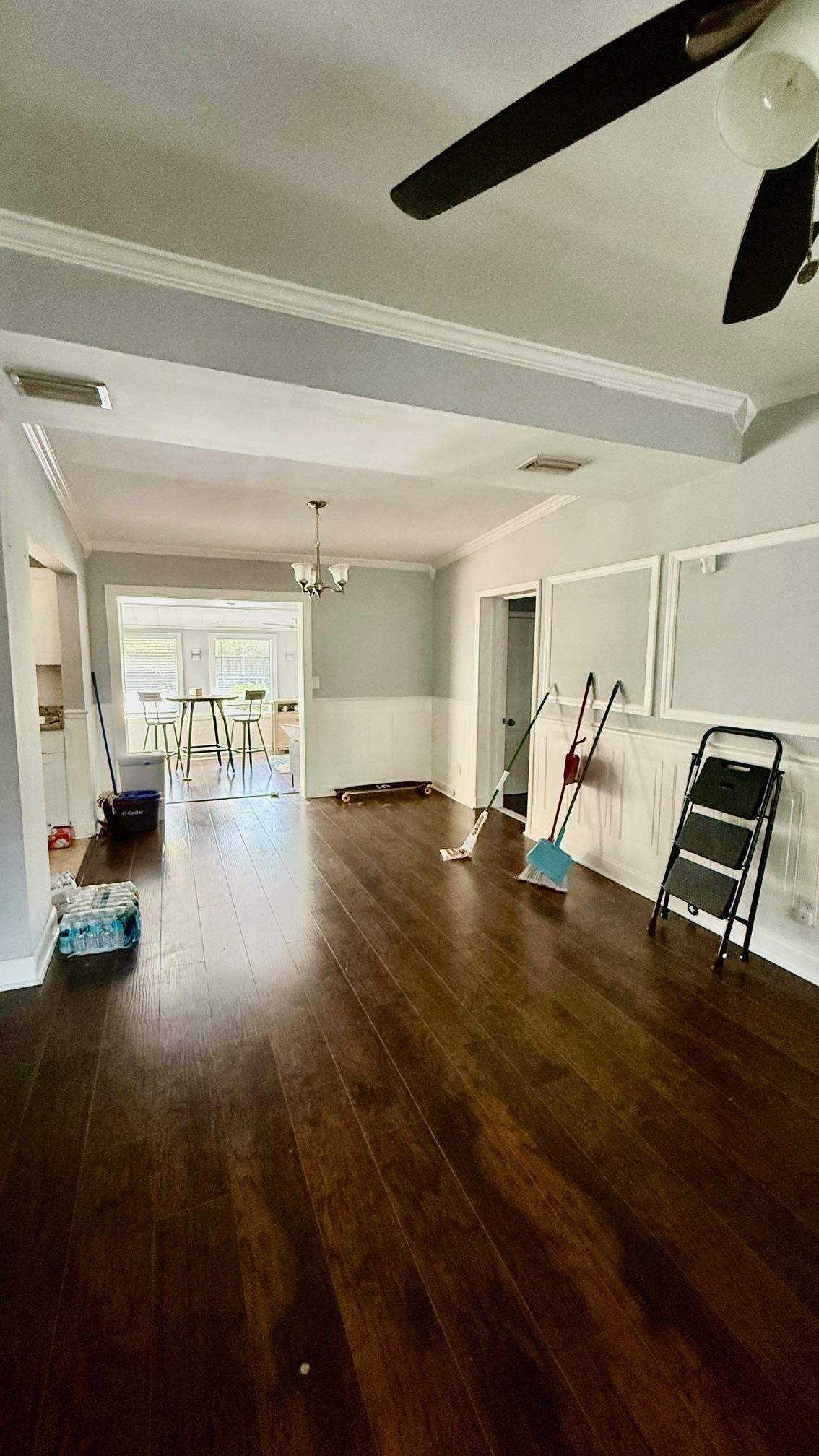 1763 Lawson Road Jacksonville, FL 32246 - Photo 3 of 4 a view of kitchen with furniture and wooden floor