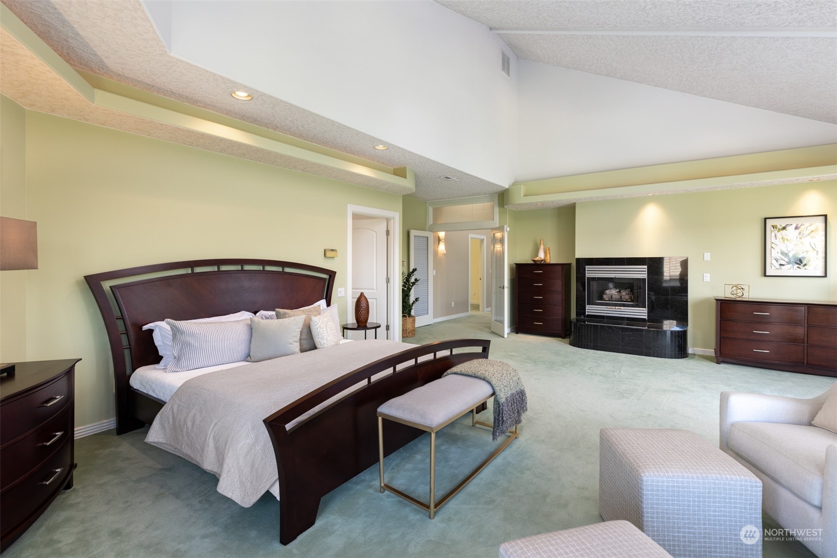 2013 Northwest Lacamas Drive Camas, WA 98607 - Photo 22 of 40 a spacious bedroom with a bed and furniture