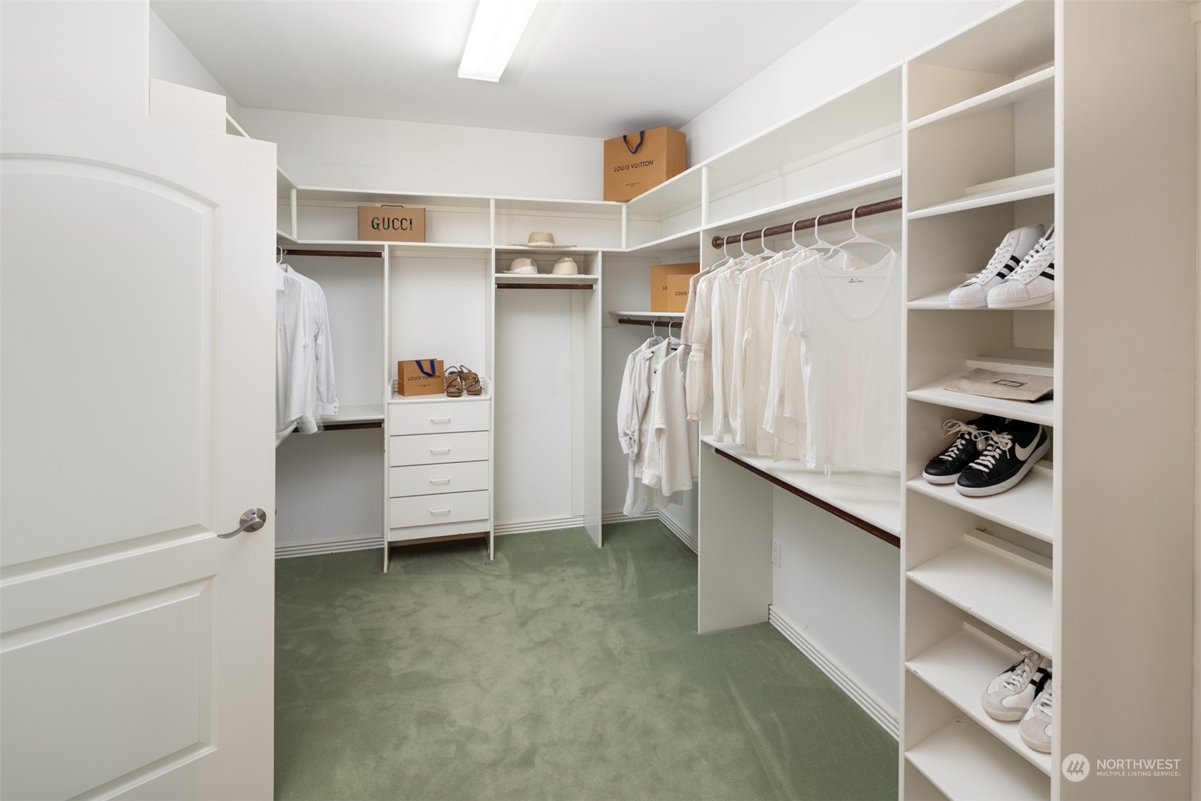 2013 Northwest Lacamas Drive Camas, WA 98607 - Photo 29 of 40 a view of walk in closet with clothes and shoes