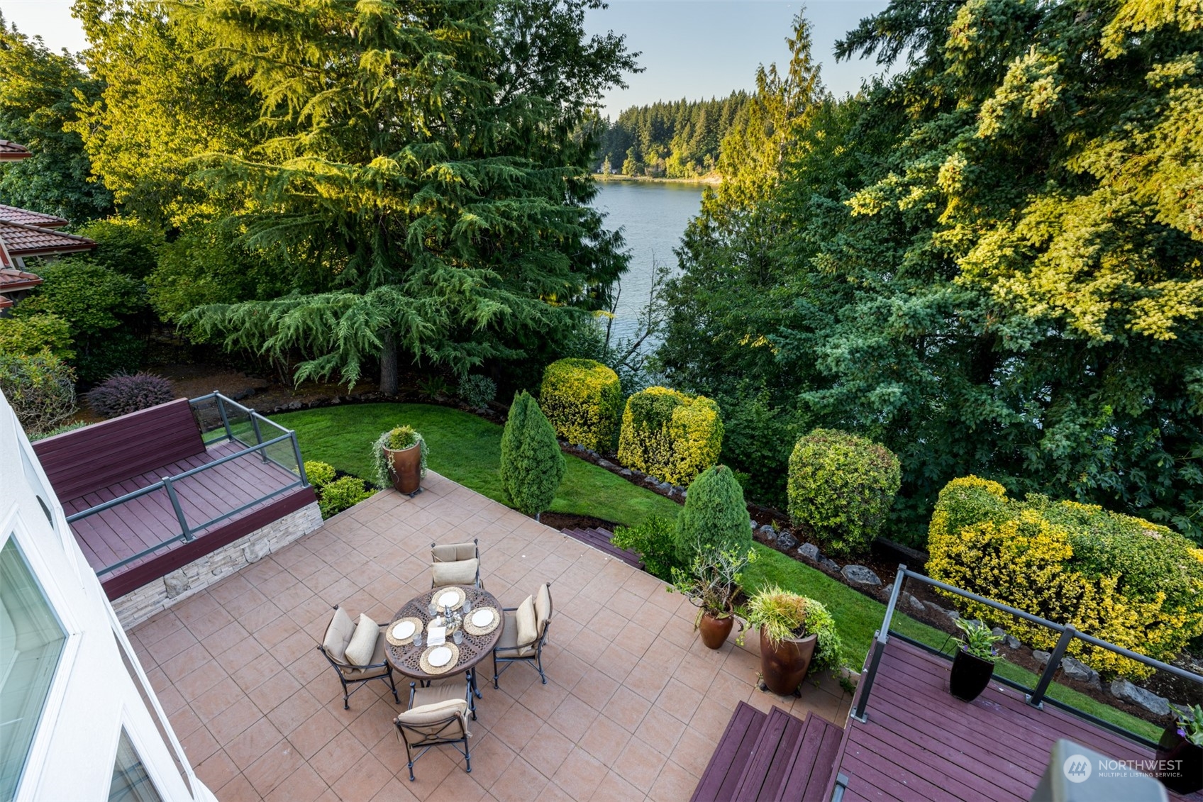 2013 Northwest Lacamas Drive Camas, WA 98607 - Photo 36 of 40 a view of a backyard with sitting area