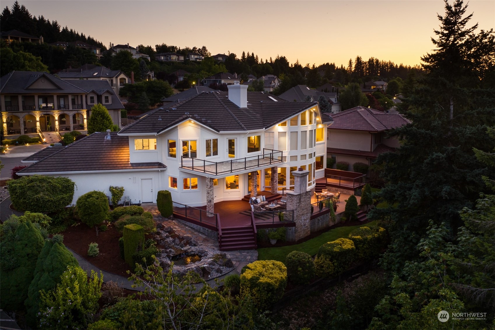 2013 Northwest Lacamas Drive Camas, WA 98607 - Photo 40 of 40 a aerial view of a house with a garden
