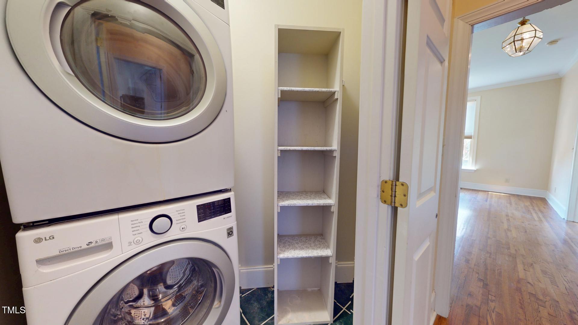 238 North Main Street Wake Forest, NC 27587 - Photo 32 of 100 a view of washer and dryer in a utility room