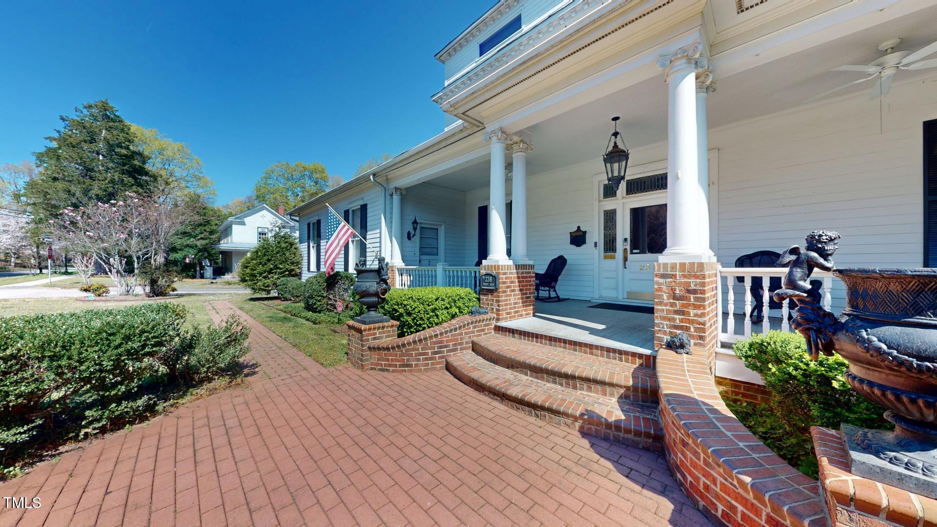 238 North Main Street Wake Forest, NC 27587 - Photo 89 of 100 a view of garden with patio