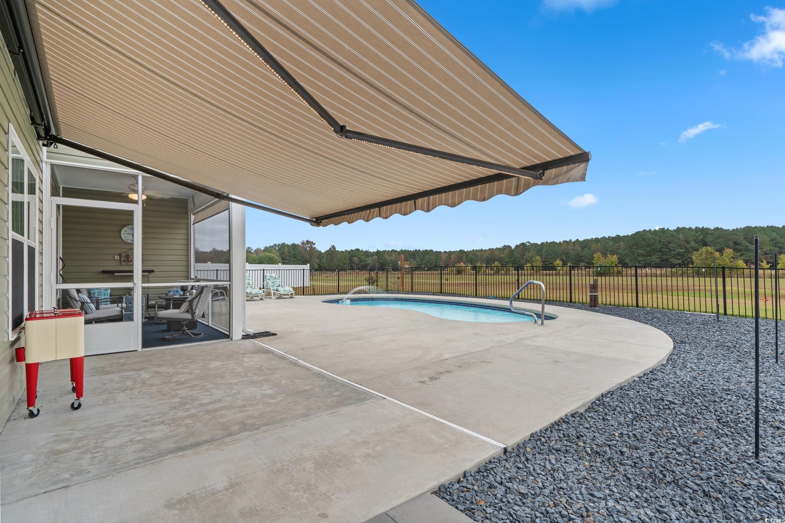 3624 Edwards Road Aynor, SC 29511 - Photo 17 of 40 View of pool featuring a patio and a fenced backyard