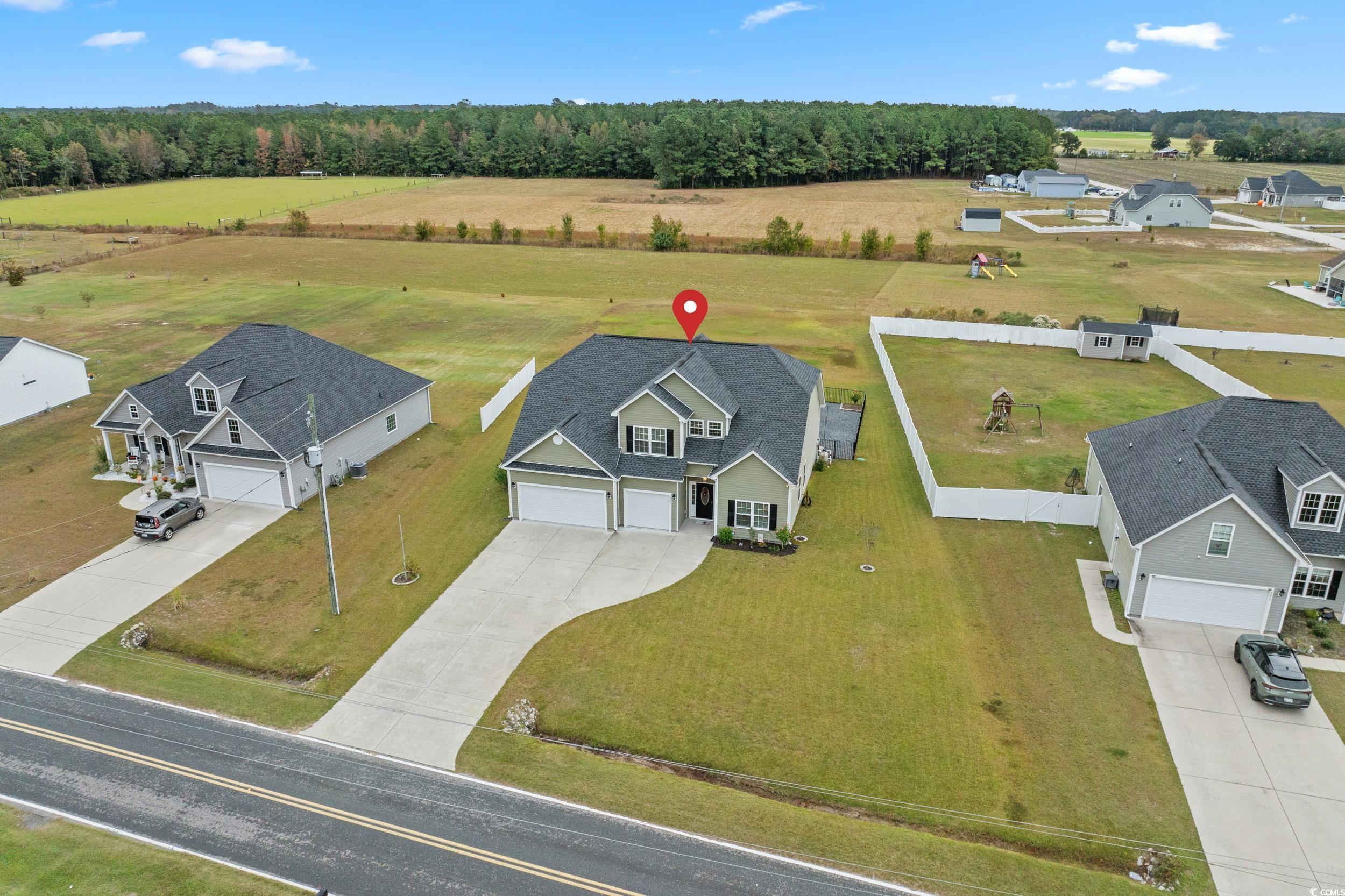 3624 Edwards Road Aynor, SC 29511 - Photo 37 of 40 Aerial view of sparsely populated area