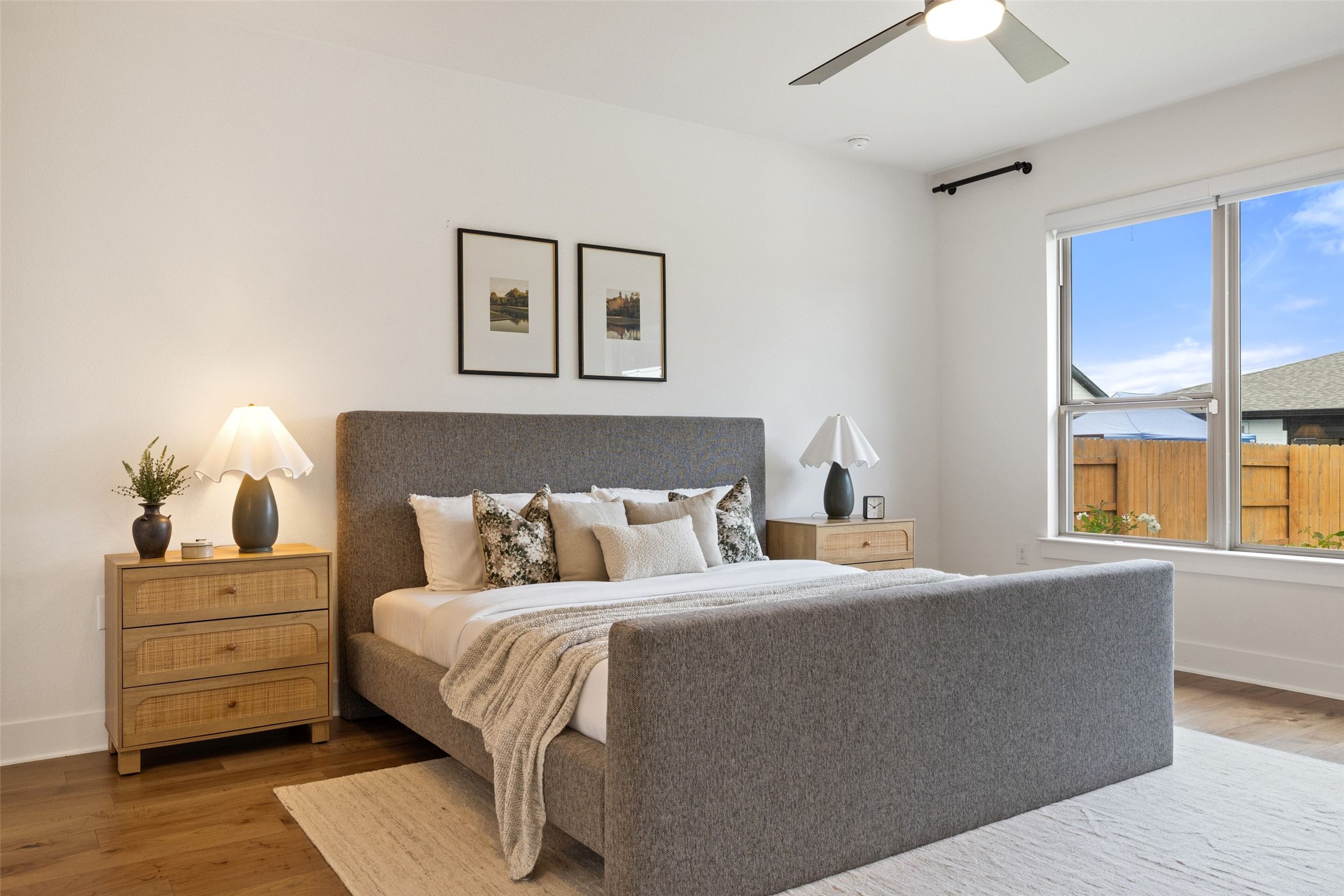 7908 Yokohama Terrace Austin, TX 78744 - Photo 21 of 40 a bedroom with a bed and window