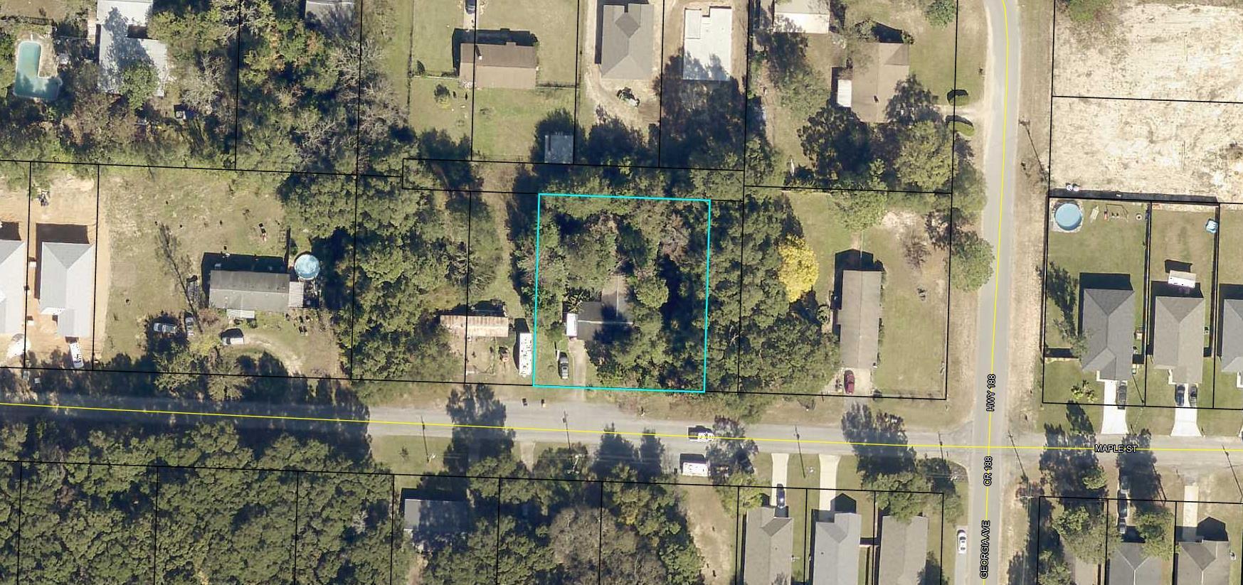 3172 Maple Street Crestview, FL 32539 - Photo 7 of 7 Aerial View